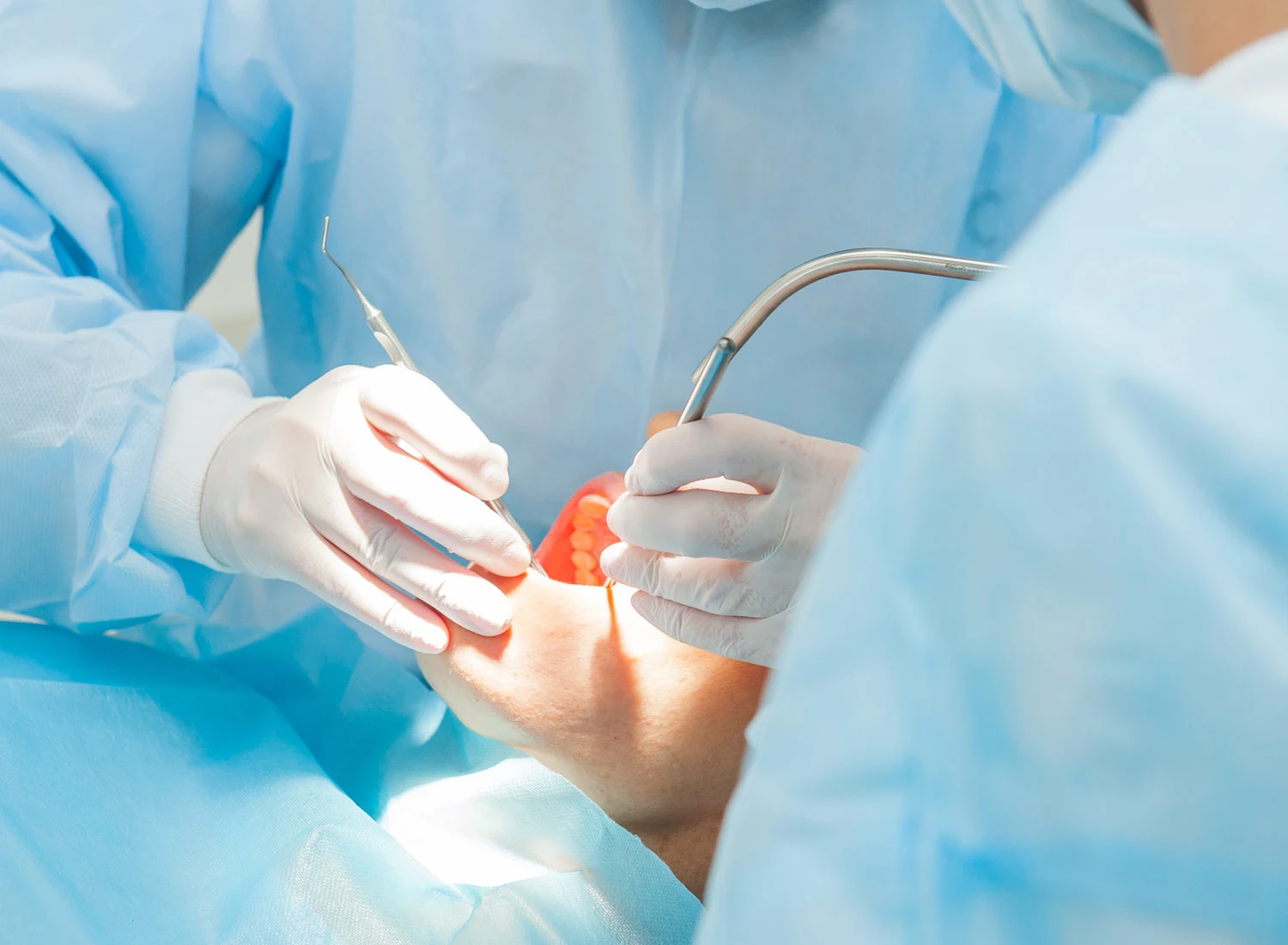 dentists perform oral surgery