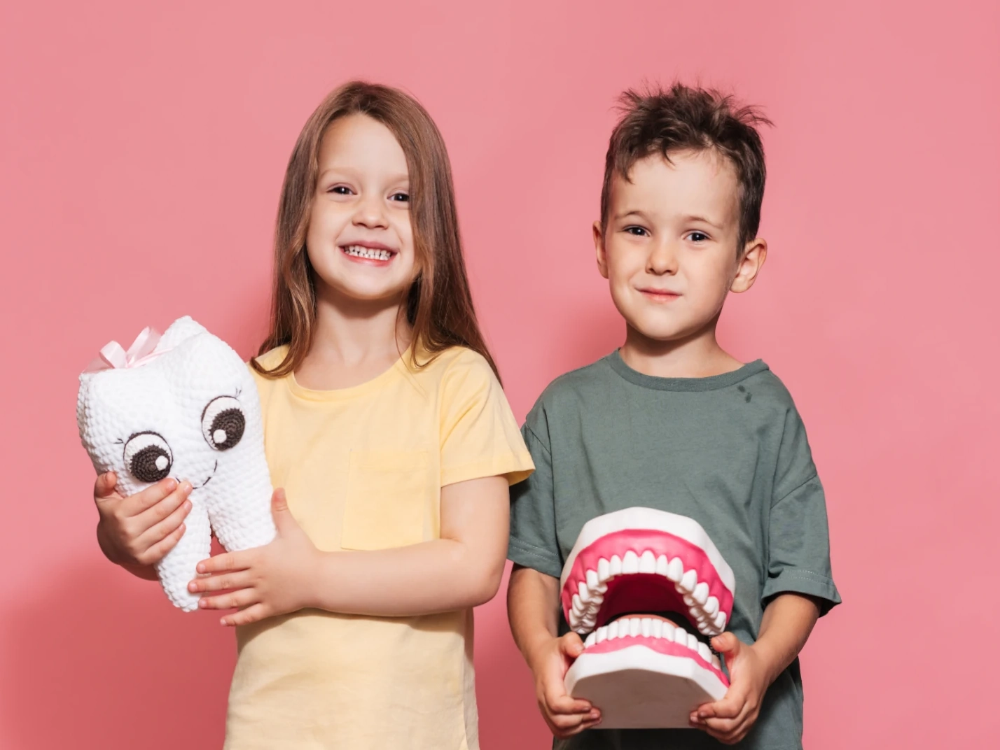 kids with teeth