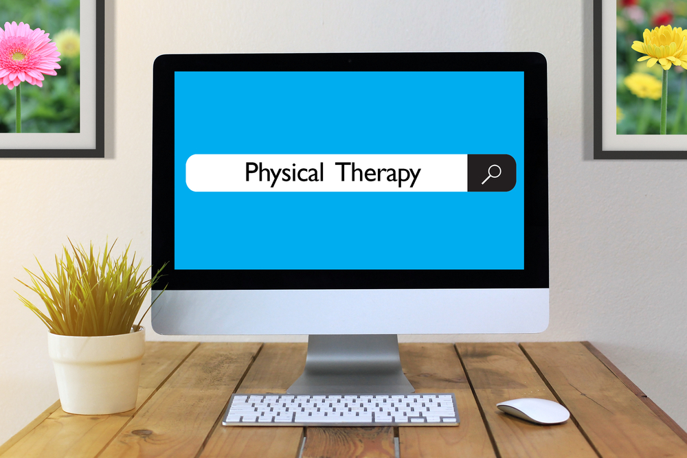 internet search concept for physical therapy